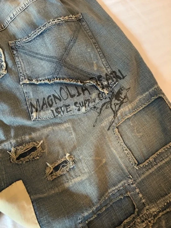 NWT - Magnolia Pearl Denim Miner Shorts 024 in Indigo - Picture 5 of 6